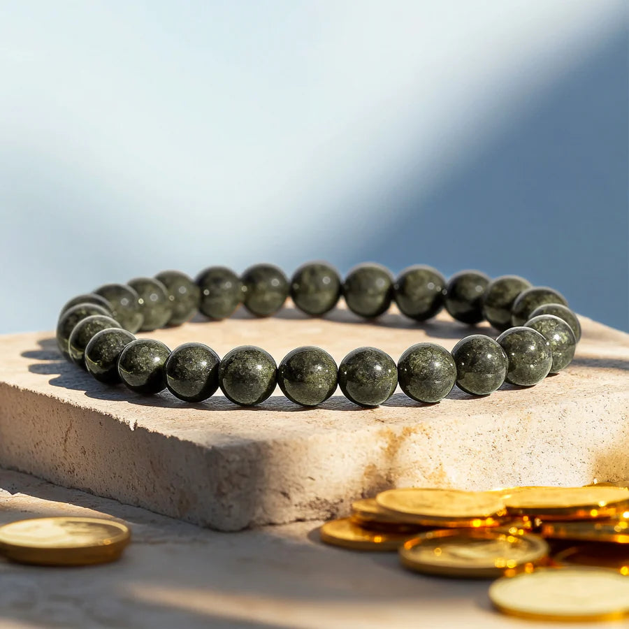 Money Magnet Bracelet (Natural Pyrite)